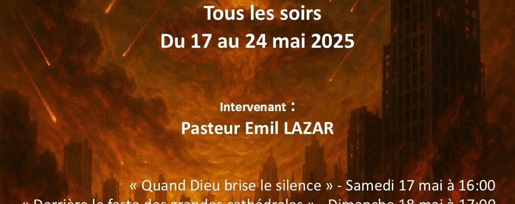 Conférence – L’apocalypse De L’espoir